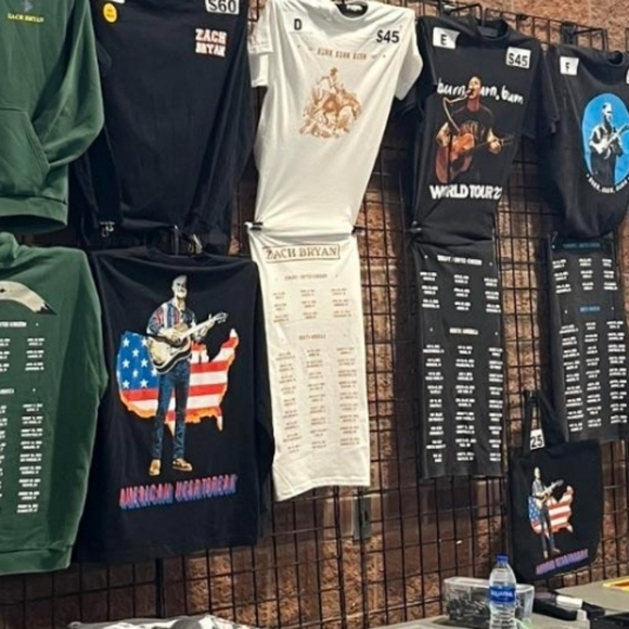 Zach Bryan Official Tour Merch Graphic Tee Size Large NEW! BURN BURN … - Picture 6 of 9